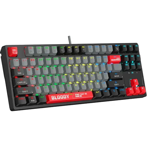 Клавиатура Bloody A4Tech S87 RGB USB Energy Red (S87 (Energy Red)) - фото 2