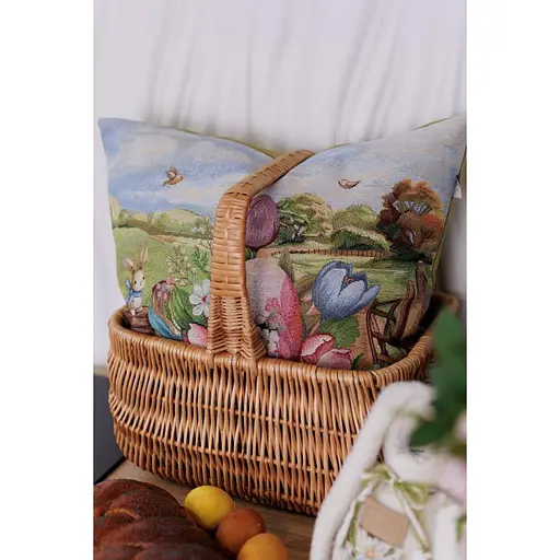 Наволочка Прованс Настроение Яркие писанки гобеленовая 45х45 см (44328) - фото 4