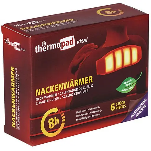 Грілки хімічні для шиї Thermopad Neck Warmer 6 шт. (1033-TPD 78803)