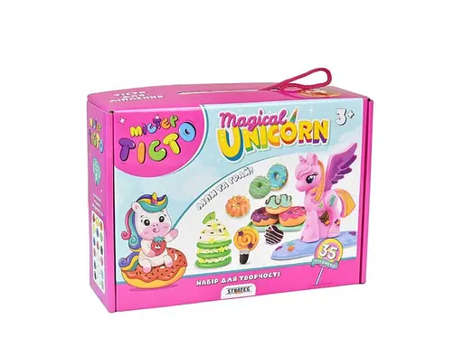 Набір для творчості Strateg Містер тісто Magical Unicorn - фото 2