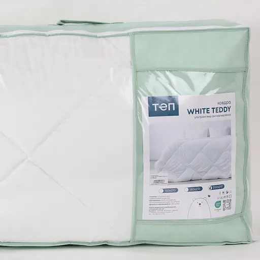 Одеяло ТЭП White Teddy 180x210 см белый (1-05205_00000) - фото 5