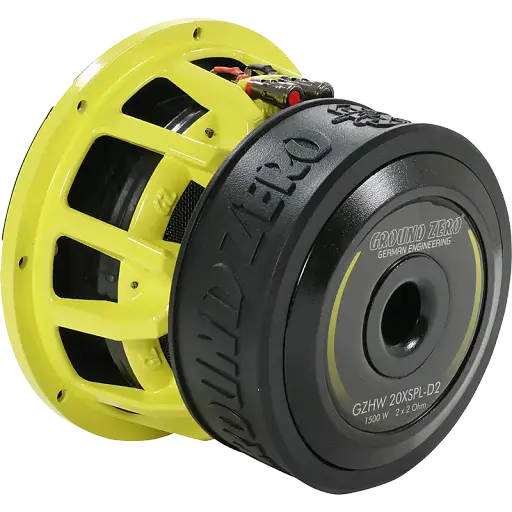 Сабвуферный динамик Ground Zero GZHW 20XSPL-D2 - фото 4