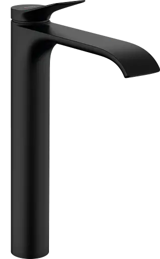 Змішувач Hansgrohe Vivenis 250 для умивальника з донним клапаном pop-up Matt Black 75040670 Чорний матовий - фото 1