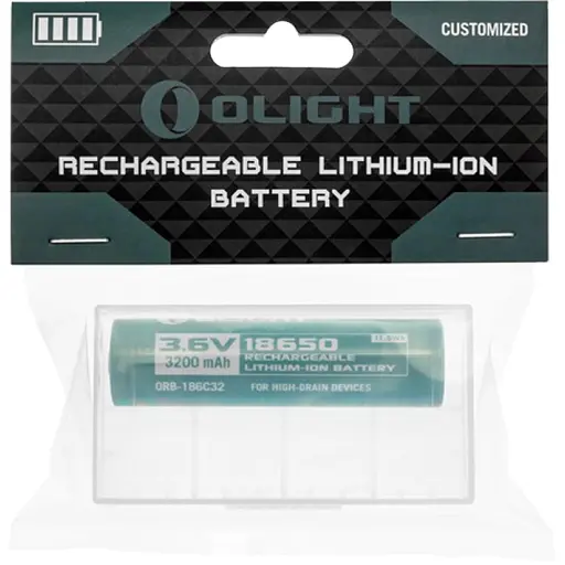 Аккумуляторная батарея Olight ORB3-186C32 3200 mAh - фото 4