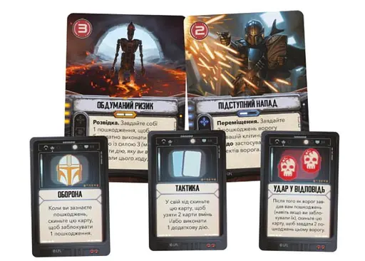 Настільна гра Geekach Games Зоряні війни: Мандалорець - Пригоди (Star Wars: The Mandalorian Adventures) (укр.) (GKCH211ml) - фото 5