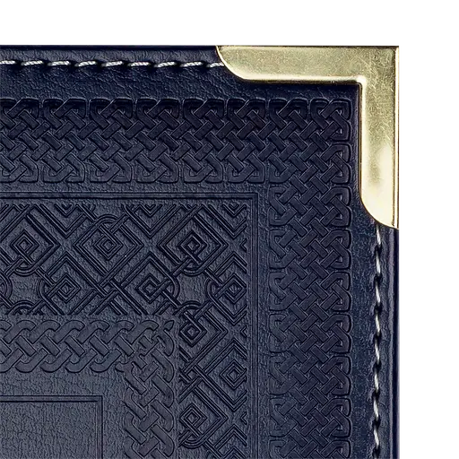 Щоденник недатований Buromax Statut A5 штучна шкіра/поролон 336 сторінок синій (BM.20480-02) - фото 4