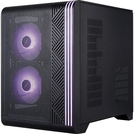 Корпус 1stPlayer VT5-BK-3F7 Black - фото 10