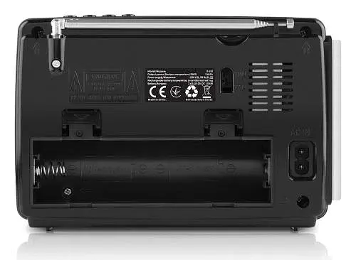 Радіоприймач 1.0 Real-El X-510 Black, 3 Вт, пластиковий корпус, FM/AM/SW, USB, SD/microSD, акумулятор, ліхтарик - фото 3