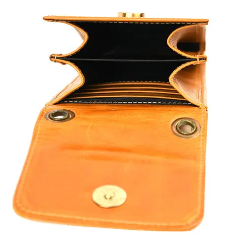 Шкіряна сумка-чохол для телефону Tarwa 18.5х10.5х3.5 см sum0028477 - фото 6