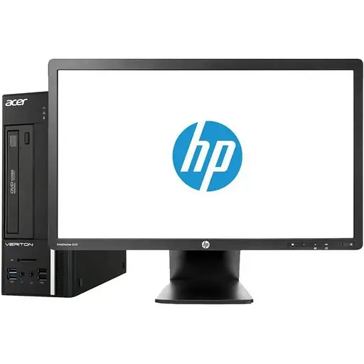 Комплект Компьютер Acer Veriton X2632G SFF (i5-4570/16/240SSD/500) + Монитор 23" HP S231d - Class A Б/У - фото 1