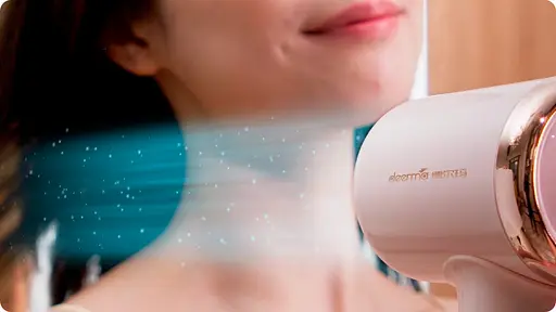 Фен для волосся з іонізацією Deerma DEM-CF50W рожевий - фото 7