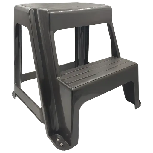 Табурет со ступенькой Irak Plastik Step шоколадный (00-00010856)