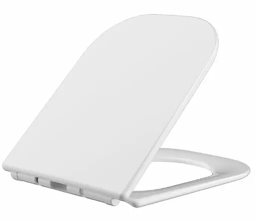 Сиденье для унитаза Mixxus Seat Cover Quadro-2003 с микролифтом 430x338х35 мм MI6689, Белый - фото 3