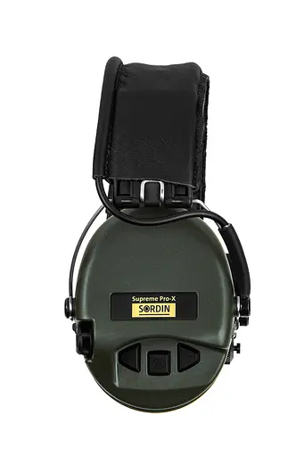 Активные наушники Sordin Supreme Pro X кожаное оголовье - фото 3