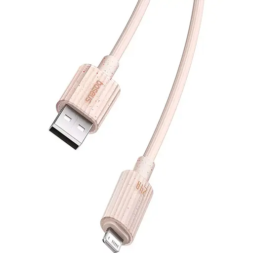 Кабель Baseus Habitat Series Fast Charging Cable Type-C to iP 20W 2m Wheat Pink - фото 4