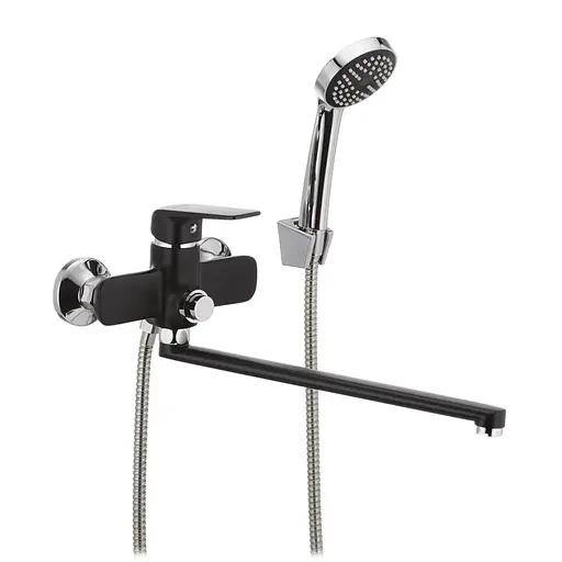 Смеситель для ванны Mixxus Oregon 006 MX0007 Черный матовый - фото 1