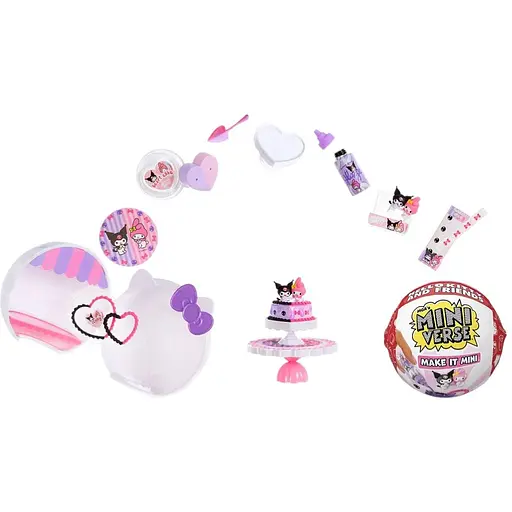 Игровой набор MGA's Miniverse серии Sanrio S2 Создай стиль вместе с Хэллоу Китти и друзьями (547235)