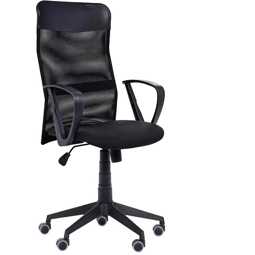 Кресло Ultra/АМФ-7 сиденье А-10/спинка Сетка красная, вставка Скаден черный