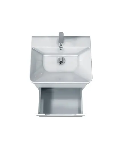 Тумба Мойдодир Malaga 60-A Білий з умивальником Vivace 60 Білий - фото 7