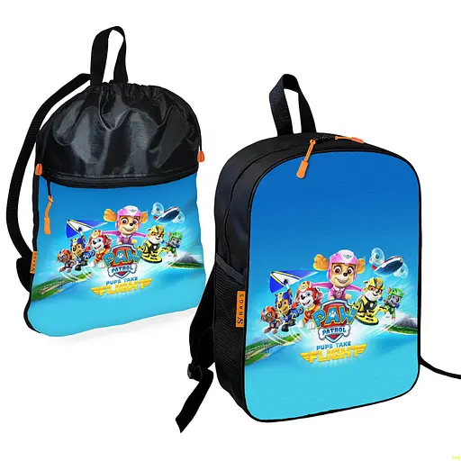 Школьный рюкзак детский Щенячий патруль + Сумка для обуви спортивной формы рюкзак-мешок мальчику (01902)