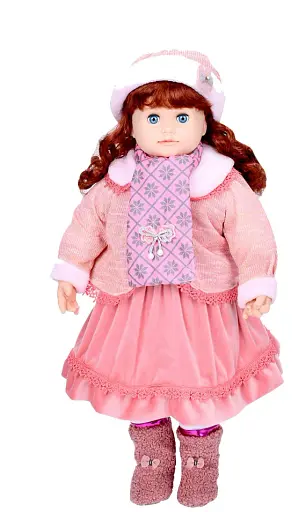 Кукла Соломия M 5752 I UA LimoToy, 56 см, мягконабивная, интерактивная, в коробке (6903317635337) МИКС - фото 1