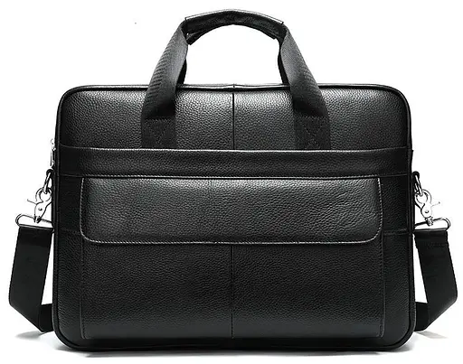 Чоловіча шкіряна сумка Vintage 38х30х7 см sum0015048 - фото 1