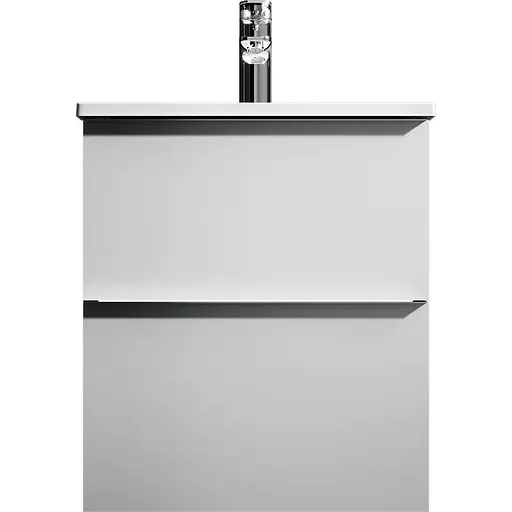 Тумба з умивальником AM.PM X-Joy S підвісна 55 см 2 ящики білий MTA-FHX0552WG-WCC0552WG Білий - фото 1