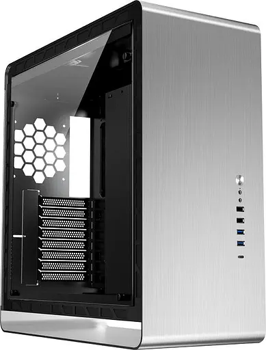 Корпус Jonsbo UMX6S Silver (UMX6S Silver) без блока питания - фото 1