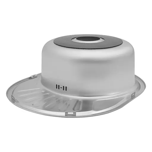 Кухонная мойка Kroner KRP Satin-5745 (0,6 мм) CV022773, Satin - фото 4