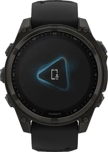 Смарт-часы Garmin Fenix 8, 51mm Solar Sapphire Carbon Gray DLC Titanium w. Black/Pebble Gray S. Band 010-02907-10/11/7 - фото 9
