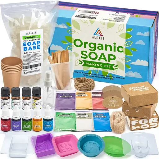 Набор для изготовления мыла ручной работы Органический Alexes SBM-001 - фото 2