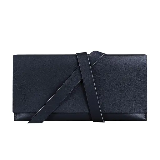 Кожаный тревел-кейс Voyager 1.0 темно-синий - фото 6