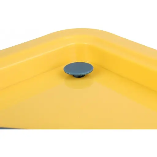 Ланч-бокс Laprida yakada 18 з ложкою та паличками 1100 мл синьо-жовтий (64-576) - фото 4