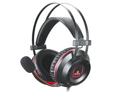 Наушники GDX-7450 Backlit, Black REAL-EL teh0023894 - фото 2