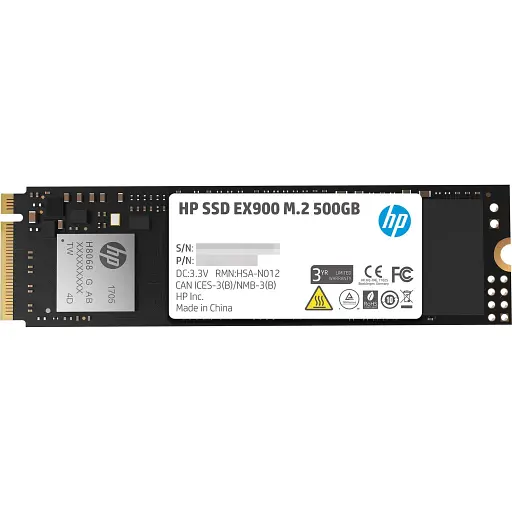 SSD накопитель HP EX900 500GB (2YY44AA) [142880]