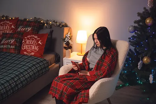 Плед Ardesto Fleece 130x160 см красный (ART0717PB) - фото 9