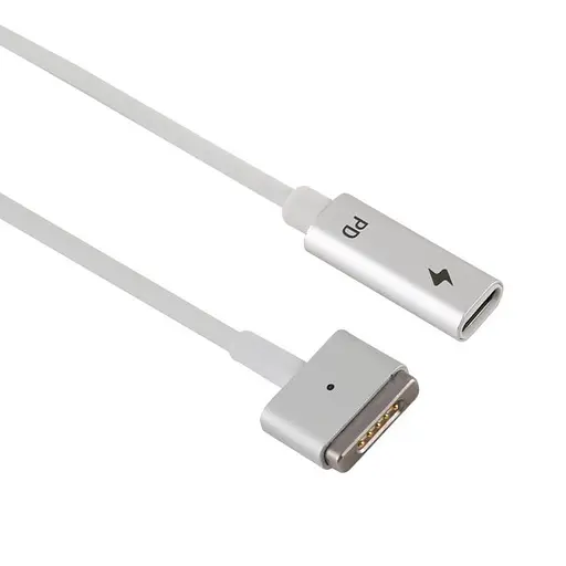 Перехідник живлення ноутбуків PD Charge Adapter MagSafe 2 T-Shaped 5 Pin to USB-C - фото 2