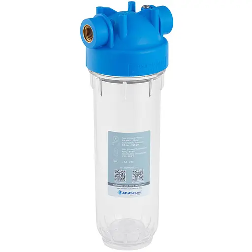 Фильтр-колба Atlas Filtri DP 10 Mono 1/2" OT TS Complete Housing RA1380301 (CV029891) - фото 1