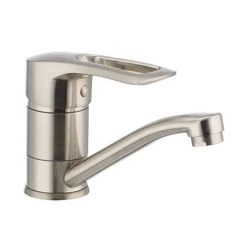 Змішувач для кухні Haiba HANSBERG 004 нержавійка HB0190 - фото 1