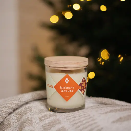 Імбирне печиво, 250 мл, 30 год Стандартні (250мл) Соєвий віск - фото 5