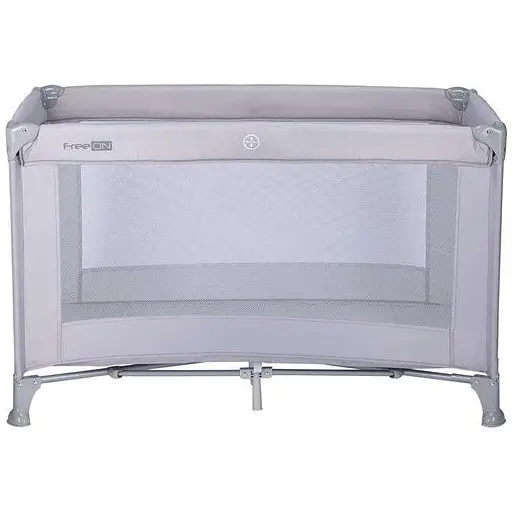 Ліжко-манеж дитяче FreeOn Nap, grey - фото 2