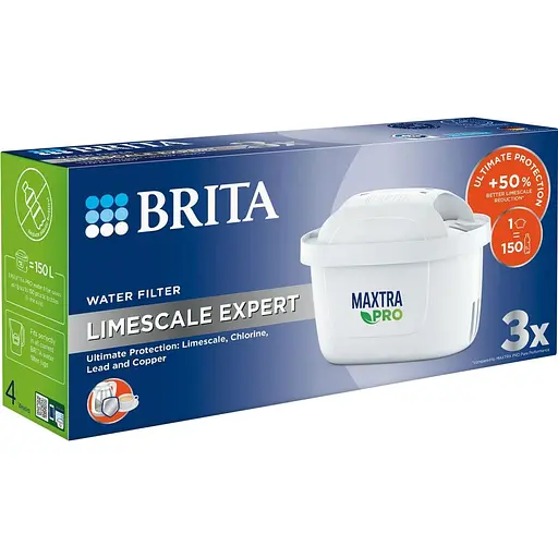 Сменный фильтр для кувшина Brita MXPro Limescale 3 шт. (1051769) [150554] - фото 3