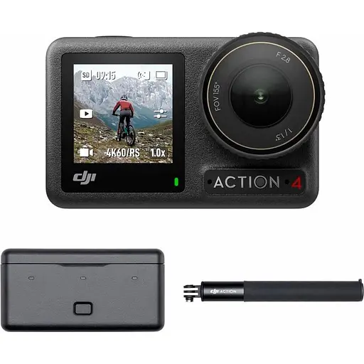 Экшн-камера DJI Osmo Action 4 Adventure Combo (CP.OS.00000270.01) - фото 2