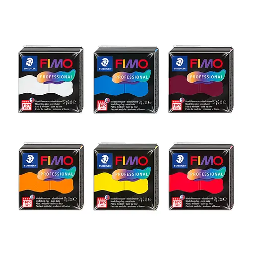 Пластика Professional желтая 57г Fimo