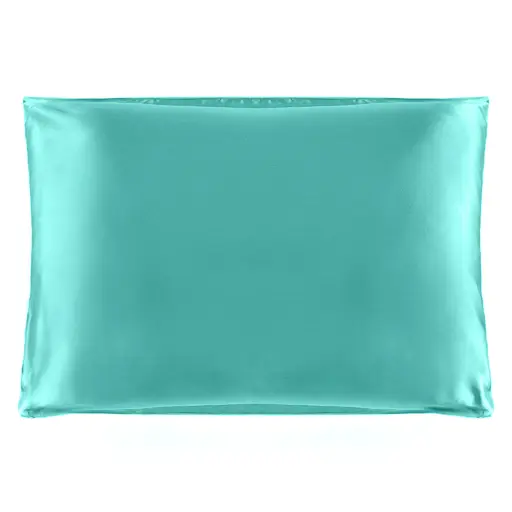 Шовкова наволочка «Чумацький шлях» для подушки 70х50 см Наволочка від зморшок зі 100% натурального шовку Mulberry 19 моммі Бірюзовий