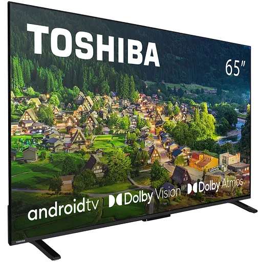 TV 65 Toshiba 65UA2363DG UHD/LED/T2/Android 11/2 x 12W/Dolby Digital/HDMI/Wi-Fi/VESA 400 x 200 M4/Bl - фото 2