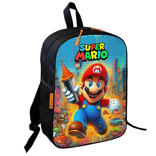 Рюкзак школьный детский Супер Марио «Super Mario» 36х27 см для мальчика (01059)