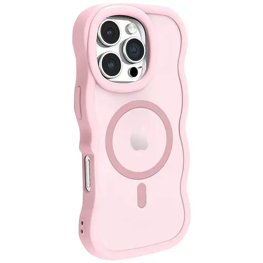 Чохол Epik TPU+PC Undine with MagSafe для Apple iPhone 16 Pro 6.3 Pink - фото 2