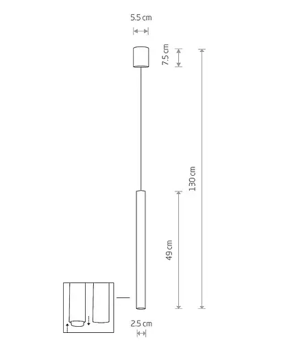 Підвісний світильник Nowodvorski 8796 Laser - фото 2