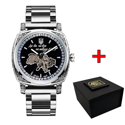 Наручные часы мужские 021 Де би не був Silver Steel Awarder acs0031974 - фото 1